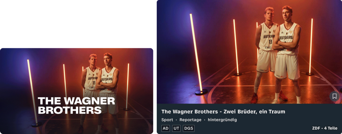 Titelgestaltung streamingportal unterzeile wb